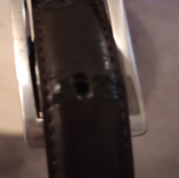 🔥BUNDLE 3 items $7-9 & make offer for $15🔥 Nine West brown belt - Picture 2 of 4